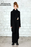 Marc le bihan long net eye skirt 2752 black